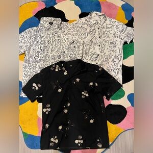 3x Button up short sleeve shirts (H&M, UNIQLO & ASOS)